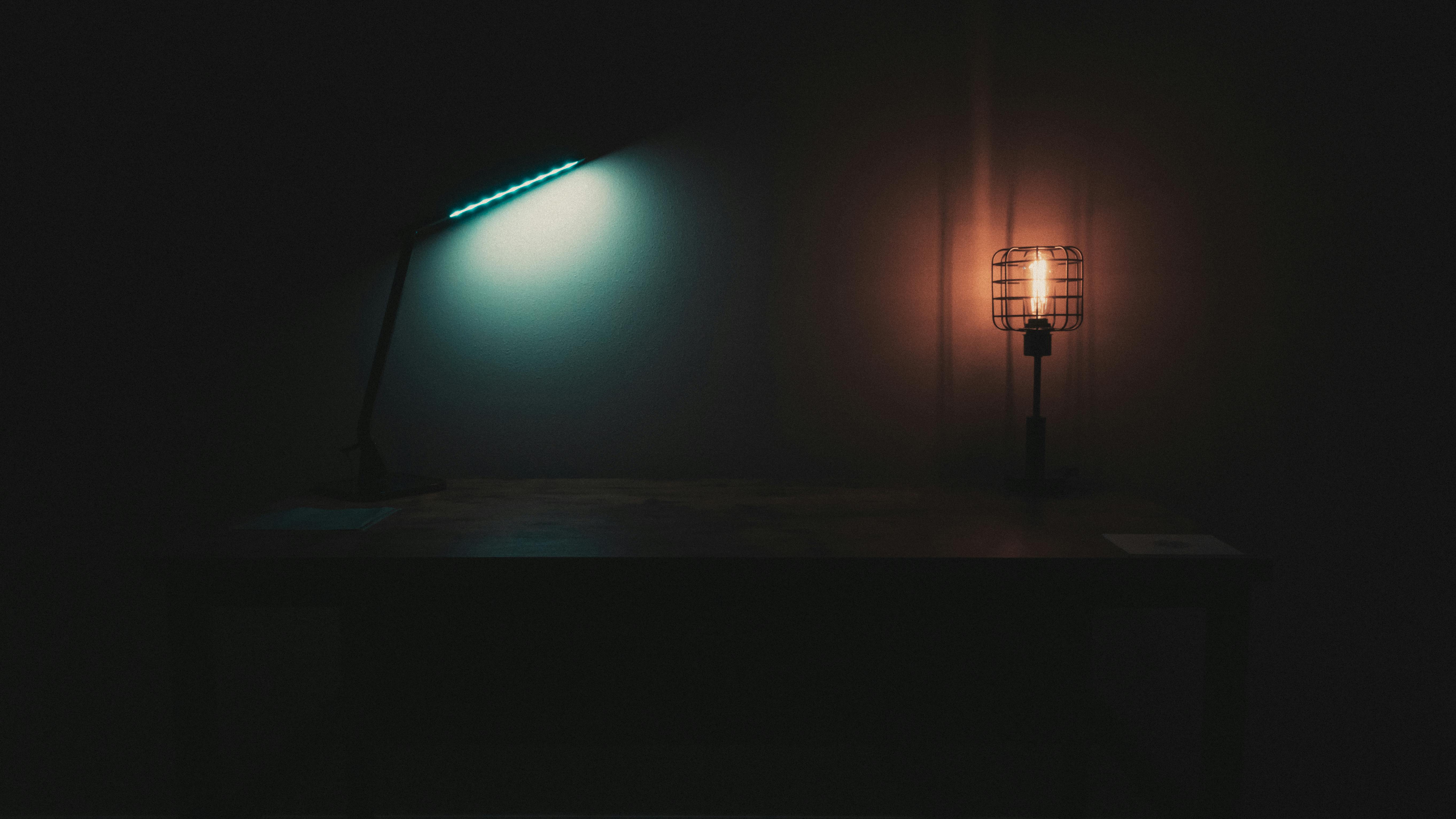 cool and warm light