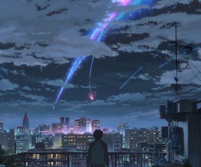 scene from Your Name anime